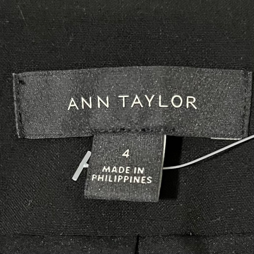 Ann Taylor Black Collarless Blazer - Picture 7 of 15